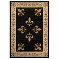 United Weavers Of America 7 ft. 10 in. x 10 ft. 6 in. Bristol Casselton Beige Rectangle Area Rug 2050 11026 912